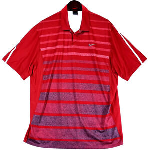 Nike Dri-Fit Tiger Woods Collection Men's Golf Polo Lightweight Shirt Stretch XL